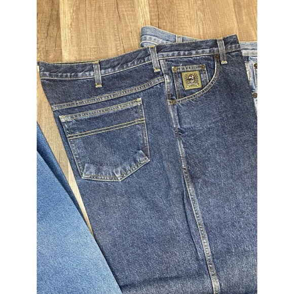 Lot Of 3 Cinch Green Label Cowboy Jeans Men’s 38x32 Starched Style 905034 905035 - Picture 4 of 16